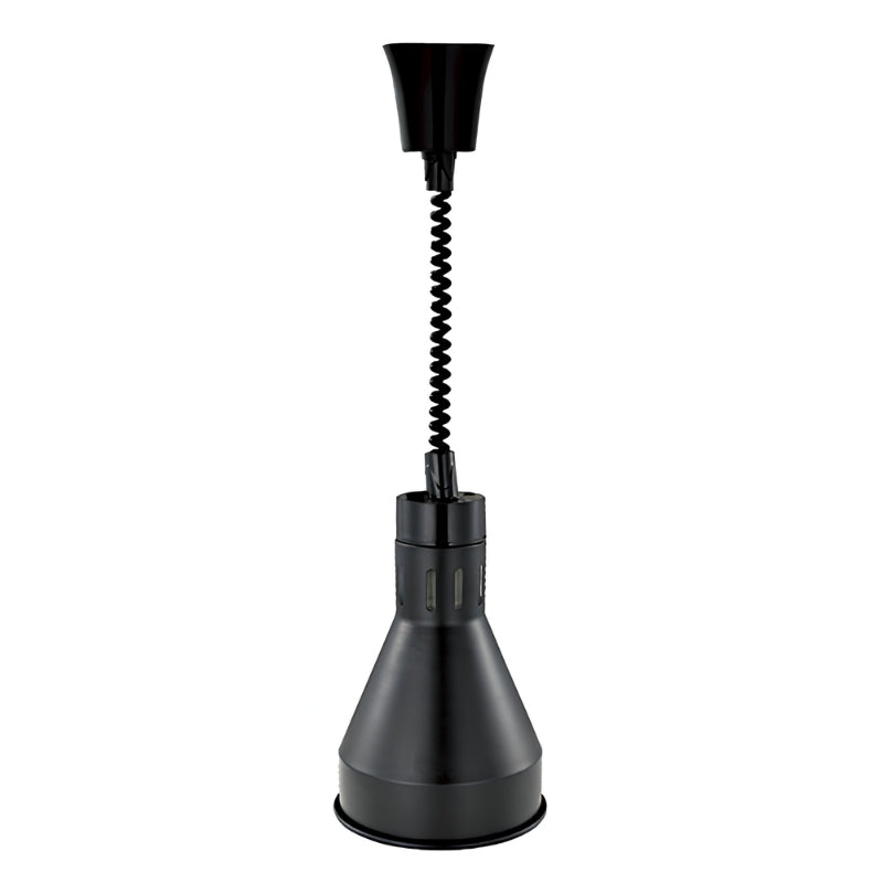 Black Infrared Food Warmer Heat Lamp