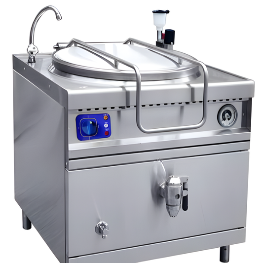 KEGLER 100L Electric Boiling Pan Commercial Stainless Steel Cooking Kettle