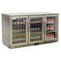 Klimavero FS3H Stainless Steel Bottle Cooler 330L Triple Door
