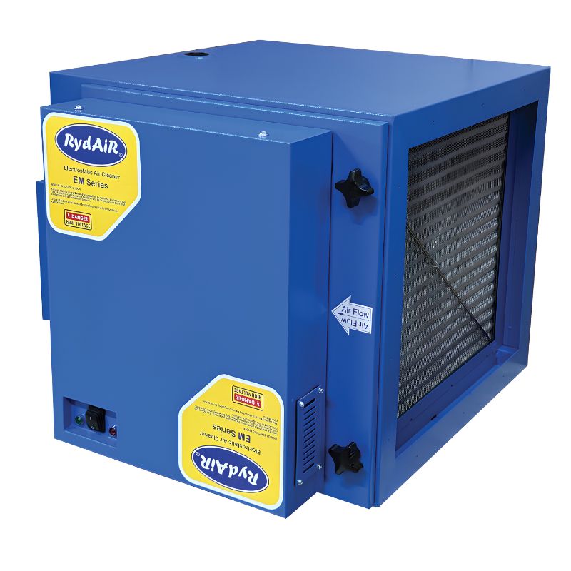 Rydair RY2500EM industrial electrostatic air cleaner 2000 CFM with stainless steel electrostatic cell