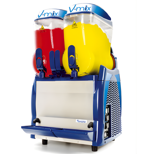 Sencotel Fast Freeze Double Bowl Commercial Slush Machine