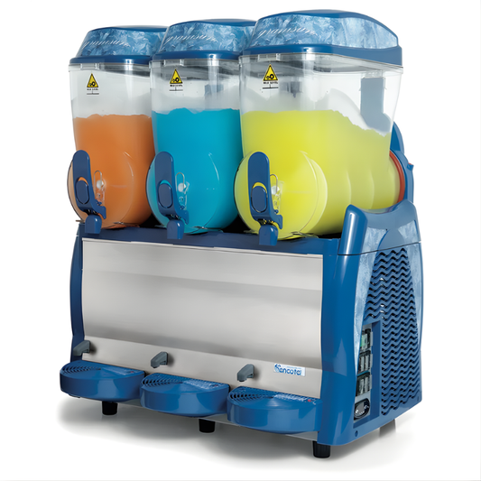 Sencotel Fast Freeze Triple Bowl Commercial Slush Machine