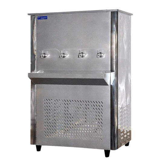 Super General 4 Tap 85 Gallon Stainless Steel Commercial Water Cooler