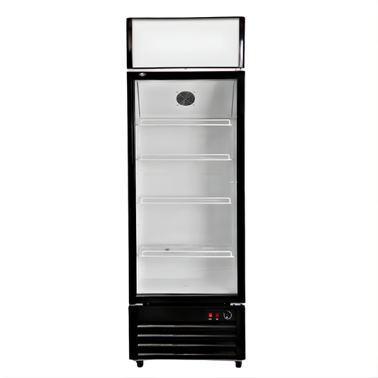 Trooz Line Upright Glass Door Display Chiller 348L Commercial