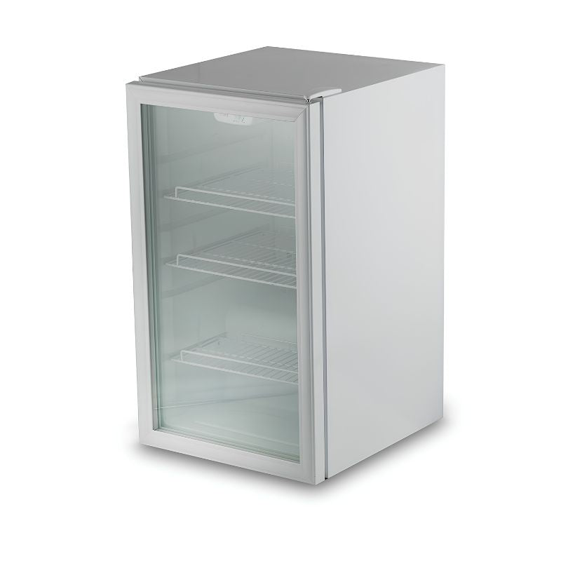 Trooz Line Commercial TZ BC105 105L glass door display refrigerator with LED lighting