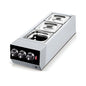 Trooz Line Commercial TZ-CW03 3-container chocolate warmer with GN 1/6 containers