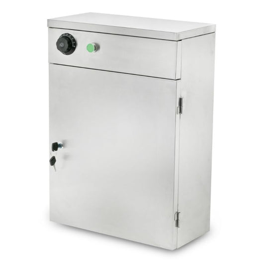 Trooz Line Commercial TZ-UVA10 UV knife sterilizer for 10 knives with stainless steel body