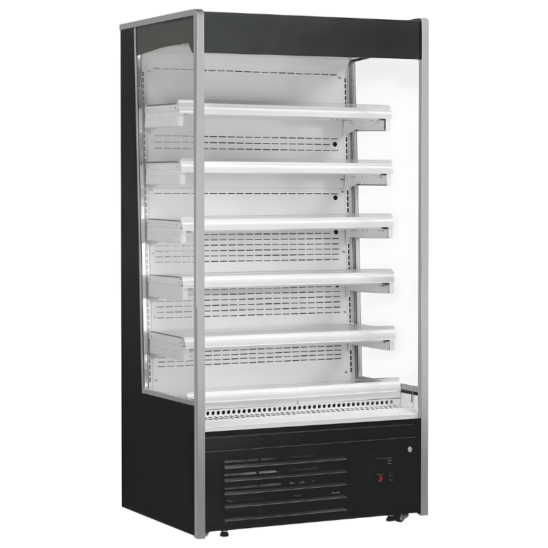 Vertical Open Display Chiller Supermarket Multideck Refrigerator