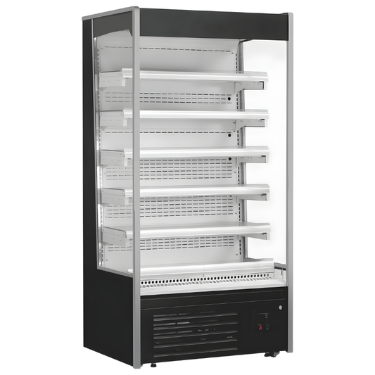 Vertical Open Display Chiller Supermarket Multideck Refrigerator