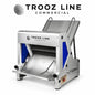 TZ-Q31 electric bread slicing machine with 31-piece slicing configuration and 12mm slice thickness