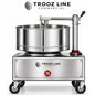WTO15L 15 litre stainless steel wet grinder with 2 HP motor and cylindrical grinding stones