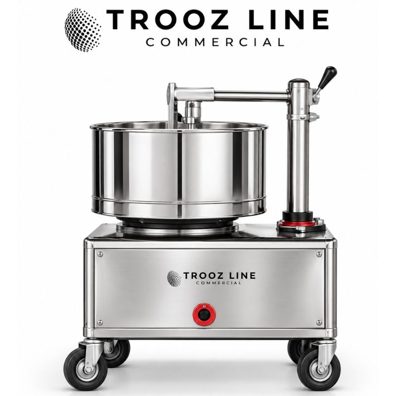 WTO5L 5 litre stainless steel wet grinder with 0.5 HP motor and cylindrical grinding stones