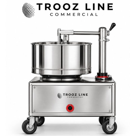 WTO5L 5 litre stainless steel wet grinder with 0.5 HP motor and cylindrical grinding stones