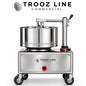 WTO5L 5 litre stainless steel wet grinder with 0.5 HP motor and cylindrical grinding stones